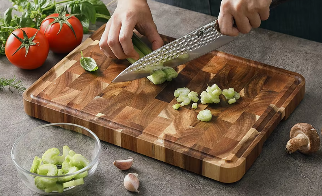 ADD TeakCraft™ Handcrafted cutting board (50% Discount)